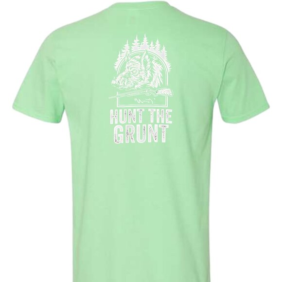 Hunt The Grunt Hog Hunting T Shirt - Picture 4 of 10